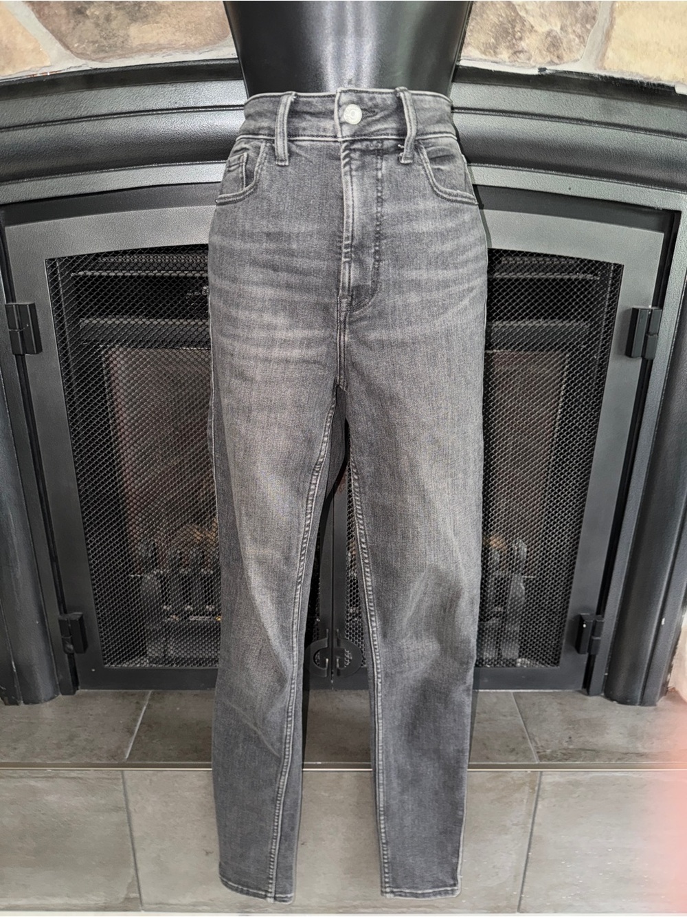 Old Navy High-Rise Skinny  Jeans - Charcoal